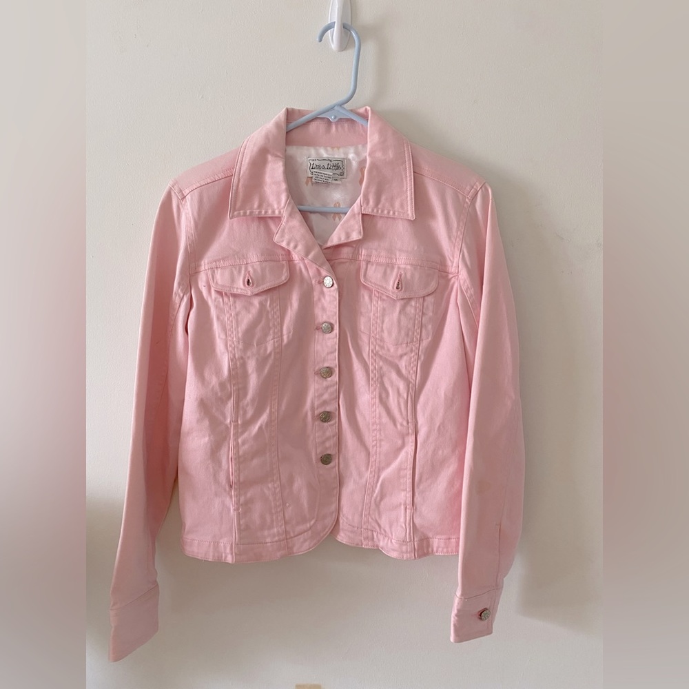 It's a pink jacket.